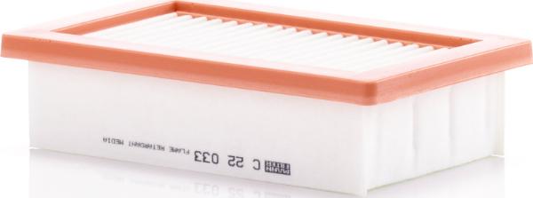 Mann-Filter C 22 033 - Воздушный фильтр двигателя abcparts.ee