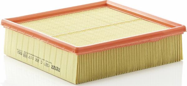 Mann-Filter C 22 117 - Воздушный фильтр двигателя abcparts.ee