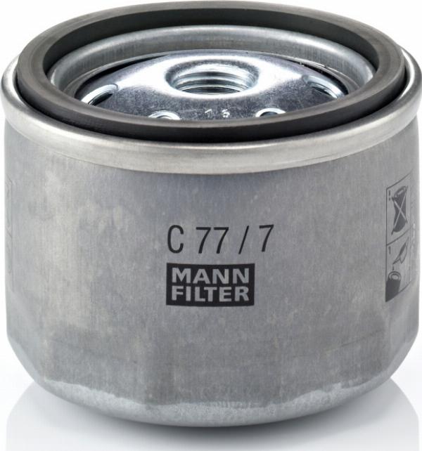 Mann-Filter C 77/7 - Воздушный фильтр двигателя abcparts.ee