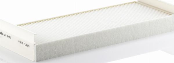 Mann-Filter CU 4795 - Фильтр воздуха в салоне abcparts.ee