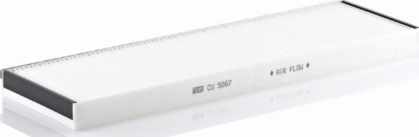 Mann-Filter CU 5067 - Фильтр воздуха в салоне abcparts.ee