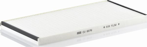 Mann-Filter CU 6076 - Фильтр воздуха в салоне abcparts.ee