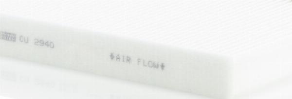 Mann-Filter CU 2940 - Фильтр воздуха в салоне abcparts.ee