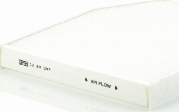 Mann-Filter CU 29 007 - Фильтр воздуха в салоне abcparts.ee