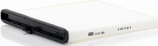 Mann-Filter CU 24 009 - Фильтр воздуха в салоне abcparts.ee