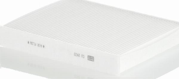 Mann-Filter CU 2433 - Фильтр воздуха в салоне abcparts.ee