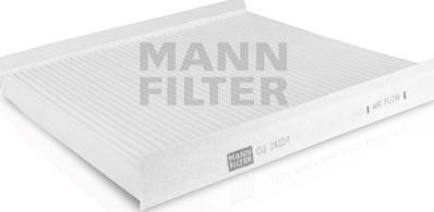 Mann-Filter CU 2422/1 - Фильтр воздуха в салоне abcparts.ee