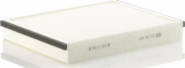 Mann-Filter CU 25 007 - Фильтр воздуха в салоне abcparts.ee
