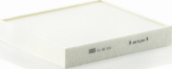 Mann-Filter CU 26 010 - Фильтр воздуха в салоне abcparts.ee