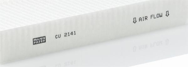 Mann-Filter CU 2141 - Фильтр воздуха в салоне abcparts.ee