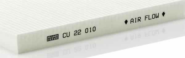 Mann-Filter CU 22 010 - Фильтр воздуха в салоне abcparts.ee