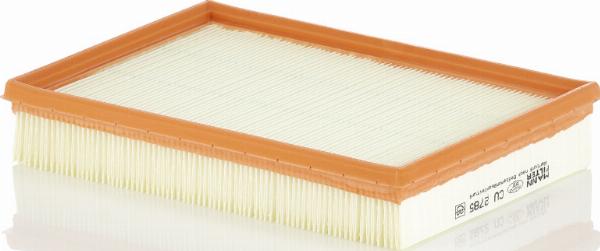 Mann-Filter CU 2785 - Фильтр воздуха в салоне abcparts.ee