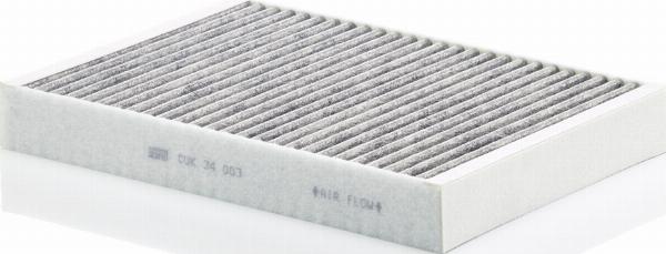 Mann-Filter CUK 34 003 - Фильтр воздуха в салоне abcparts.ee