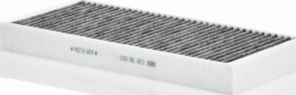 Mann-Filter CUK 36 003 - Фильтр воздуха в салоне abcparts.ee