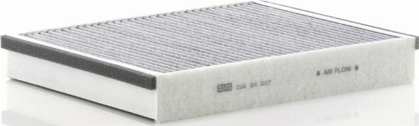 Mann-Filter CUK 25 007 - Фильтр воздуха в салоне abcparts.ee