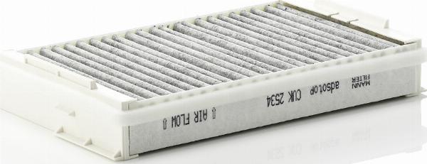 Mann-Filter CUK 2534 - Фильтр воздуха в салоне abcparts.ee