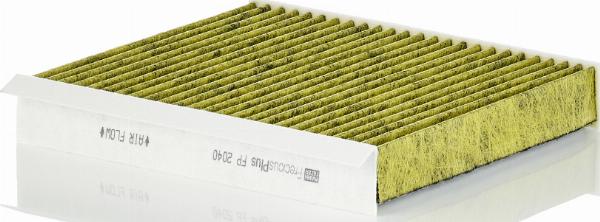 Mann-Filter FP 2040 - Фильтр воздуха в салоне abcparts.ee