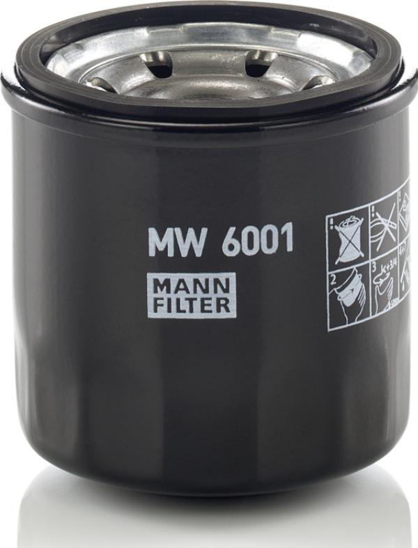 Mann-Filter MW 6001 - Масляный фильтр abcparts.ee
