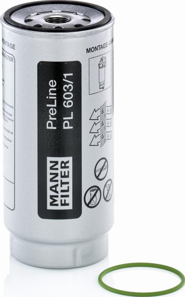 Mann-Filter PL 603/1 x - Топливный фильтр abcparts.ee