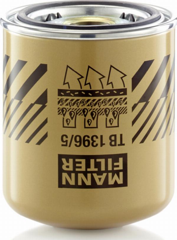 Mann-Filter TB 1396/5 x - Патрон осушителя воздуха, пневматическая система abcparts.ee