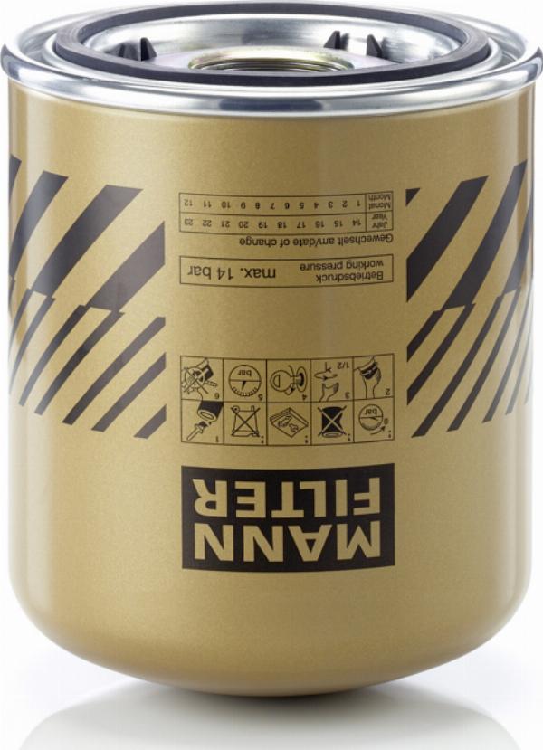 Mann-Filter TB 1396/6 x - Патрон осушителя воздуха, пневматическая система abcparts.ee