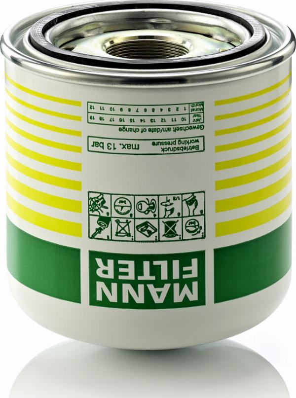Mann-Filter TB 1364 x - Патрон осушителя воздуха, пневматическая система abcparts.ee