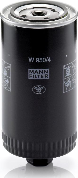 Mann-Filter W 950/4 - Масляный фильтр abcparts.ee