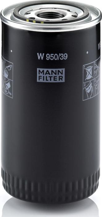 Mann-Filter W 950/39 - Масляный фильтр abcparts.ee