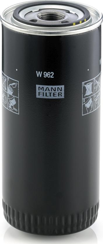 Mann-Filter W 962 - Масляный фильтр abcparts.ee