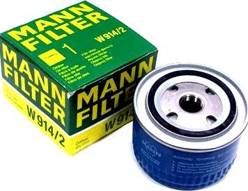 Mann-Filter W 914/2 (10) - Масляный фильтр abcparts.ee
