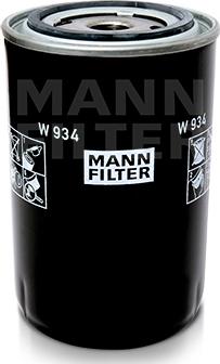 Mann-Filter W 934 - Масляный фильтр abcparts.ee