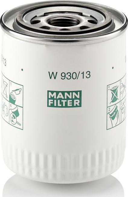 Mann-Filter W 930/13 - Масляный фильтр abcparts.ee