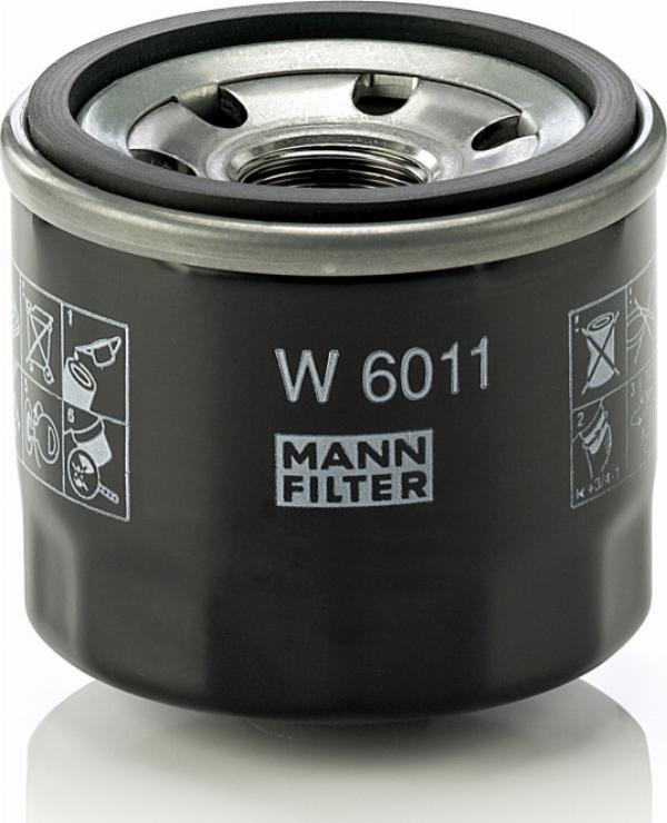 Mann-Filter W 6011 - Масляный фильтр abcparts.ee