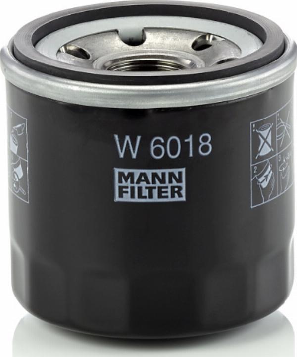 Mann-Filter W 6018 - Масляный фильтр abcparts.ee