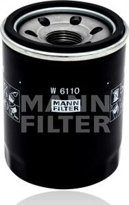 Mann-Filter W 6110 - Масляный фильтр abcparts.ee
