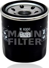 Mann-Filter W 6300 - Масляный фильтр abcparts.ee
