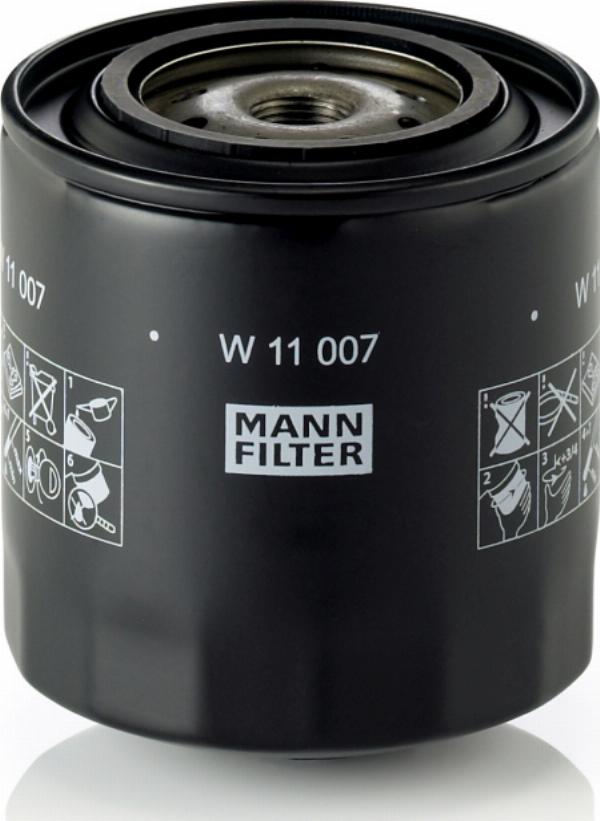 Mann-Filter W 11 007 - Масляный фильтр abcparts.ee