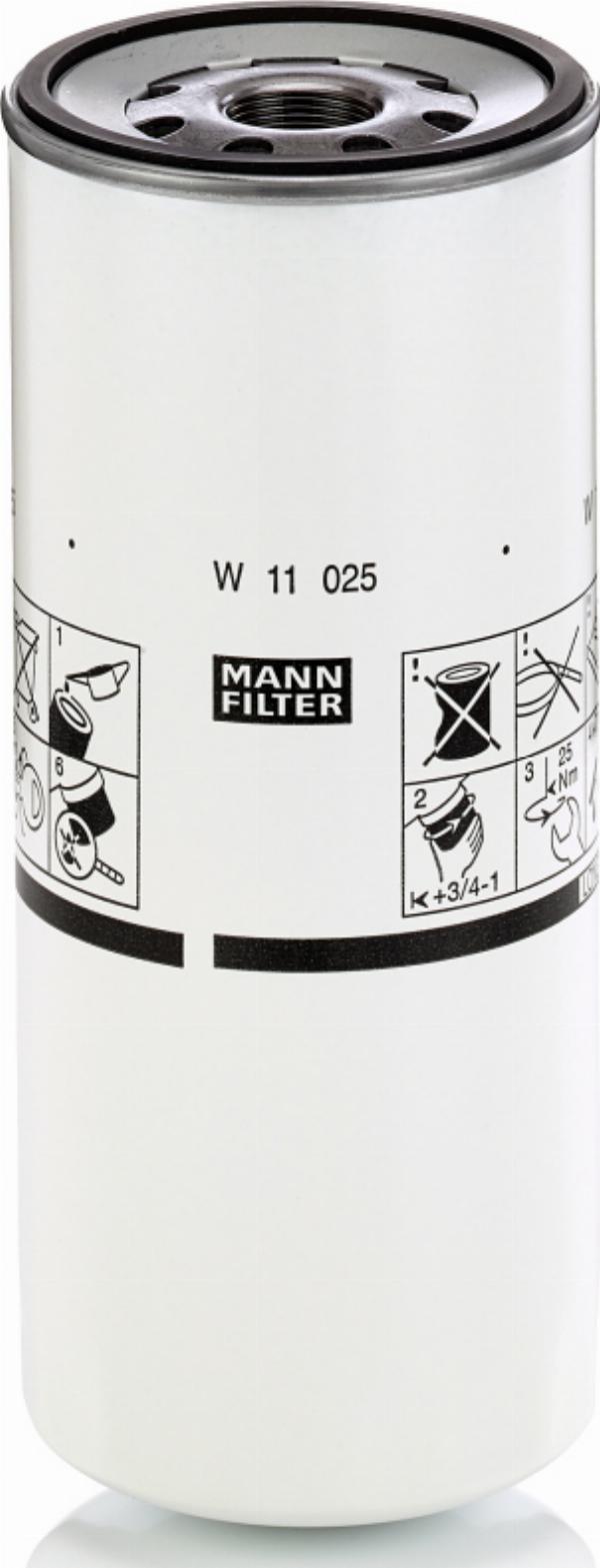 Mann-Filter W 11 025 - Масляный фильтр abcparts.ee