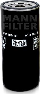Mann-Filter W 11 102/18 - Масляный фильтр abcparts.ee