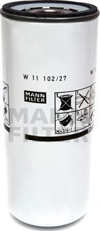 Mann-Filter W 11 102/27 - Масляный фильтр abcparts.ee
