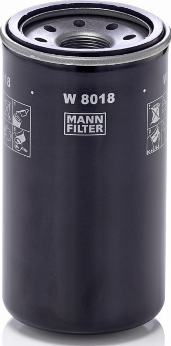 Mann-Filter W 8018 - Масляный фильтр abcparts.ee