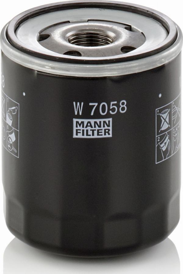 Mann-Filter W 7058 - Масляный фильтр abcparts.ee