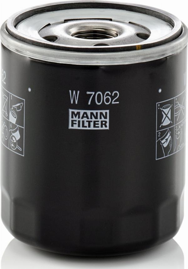 Mann-Filter W 7062 - Масляный фильтр abcparts.ee