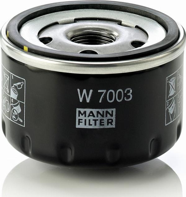 Mann-Filter W 7003 - Масляный фильтр abcparts.ee