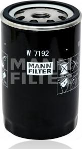 Mann-Filter W 7192 - Масляный фильтр abcparts.ee