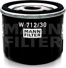Mann-Filter W 712/30 - Масляный фильтр abcparts.ee