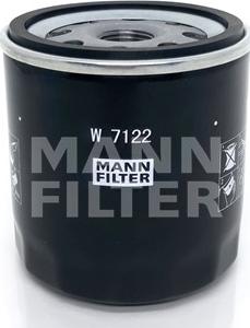 Mann-Filter W 712/2 - Масляный фильтр abcparts.ee