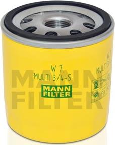 Mann-Filter W 7 MULTI 3/4-S - Масляный фильтр abcparts.ee