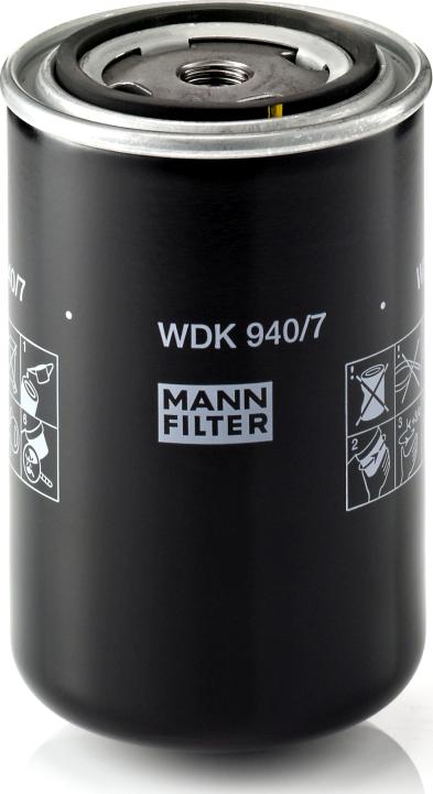 Mann-Filter WDK 940/7 - Топливный фильтр abcparts.ee
