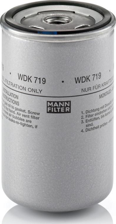 Mann-Filter WDK 719 - Топливный фильтр abcparts.ee